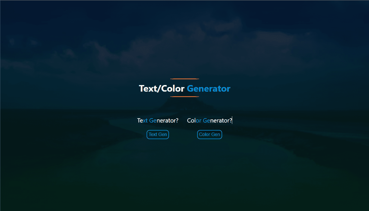 Text/Color Generator For Developer